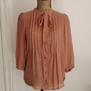 F21 Sheer Blouse